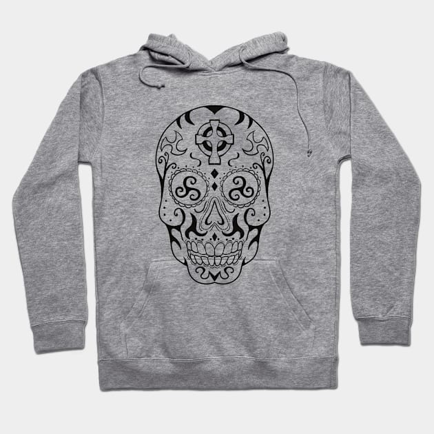 Crazy Skull Hoodie by Fanek